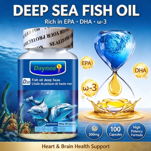 Capsules molles d'huile de poisson Daynee Winstown, capsules molles DHA EPA, complément alimentaire, oméga 3, capsules molles de poisson de haute mer - Product Image 1