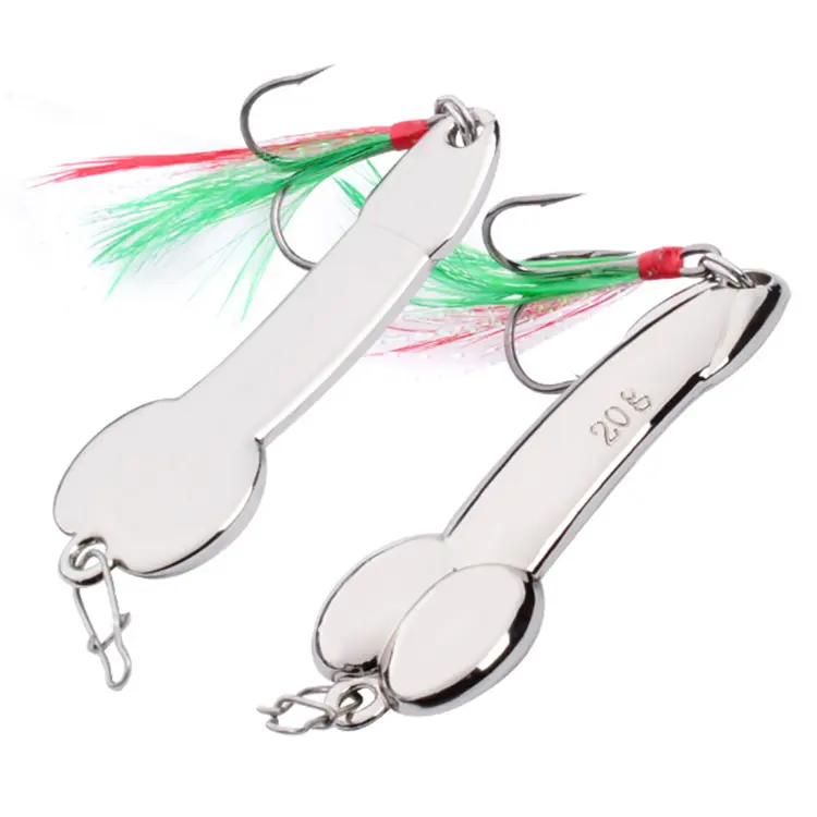 Peche Metal senuelos de pesca Wire Bait Trolling fishing Lures spinnerbait Spoon Lure olta takimi