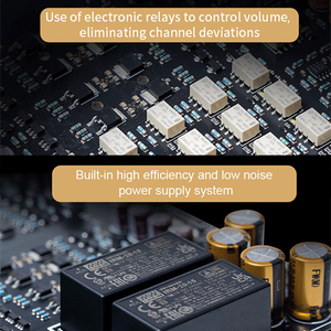 SMSL H400 Hi-Res Headphone Amplifier 16&Omega;/15W*<strong>2</strong> 32&Omega;/7.5W*<strong>2</strong> Earphone AMP <strong>RCA</strong> XLR Balanced <strong>Input</strong> Hi-End Pre-Amp With Remote Control - Product Image 5