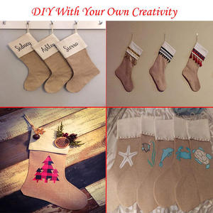 Grandes chaussettes <span class=keywords><strong>de</strong></span> noël en toile <span class=keywords><strong>de</strong></span> <span class=keywords><strong>Jute</strong></span>, bas <span class=keywords><strong>de</strong></span> noël, décor <span class=keywords><strong>de</strong></span> cheminée, décoration <span class=keywords><strong>de</strong></span> table, décoration <span class=keywords><strong>de</strong></span> fête - Product Image 6