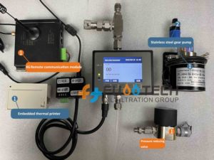 Contador de partículas en línea LWL-5 para aceite de turbina/aceite de motor/aceite de transformador con extinción de luz - Product Image 1