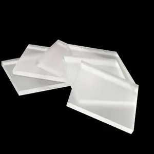 Feuilles de plastique Perspex givrées 4ft x 8ft Feuille de plastique acrylique Pmma transparente pour enseignes, prix des feuilles acryliques