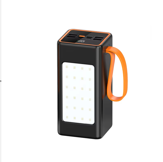 Portable 50000mAh Power Bank with LED Digital Display 4USB & 22.5W USB C PD Fast Charging Big Capacity Power Station