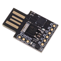 Placa de Desarrollo Micro Digispark Kickstarter ATTINY85 Azul/Negro, Módulo ATTINY85 para Arduino IIC I2C USB ATTINY45