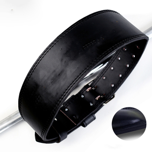 Cinturón de Gimnasio Personalizado con Logotipo, Soporte Lumbar para Levantamiento de Pesas, Hebilla de Acero Inoxidable - Product Image 5