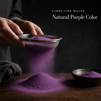 Poudre d'Ube Naturelle de Couleur Violette pour Crèmes Glacées, Gâteaux, Smoothies et Pains – Poudre d'Igname Violette Premium en Vrac