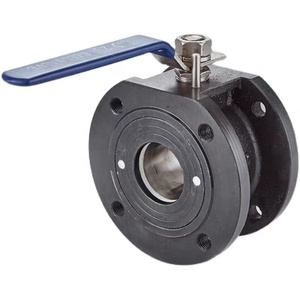 Válvula de Bola Manual Neumática WCB de Acero Inoxidable 304 de Plataforma Alta Tipo Sándwich OEM DN15-DN100 2-8 bar - Product Image 4