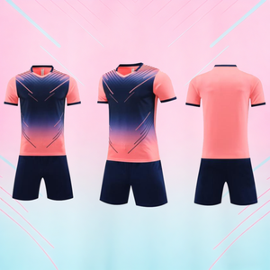 Ensemble de tenue de football épaissie et durable pour matchs d'adultes, maillots d'entraînement, tissus résistants et maillots personnalisables avec flocage - Product Image 5