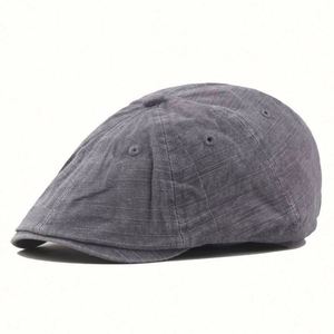 Casquette Gavroche Unie Lavée en Acrylique, Coton et Polyester pour Usage Promotionnel – Vente en Gros - Product Image 4