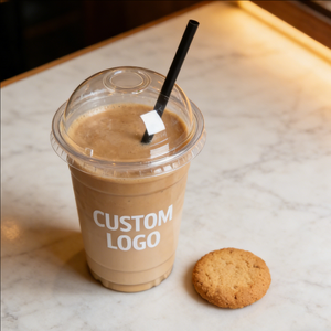 Vasos de Plástico Personalizados para Café de 7oz y 20oz, Vasos Desechables para Uso en Cafeterías - Product Image 5