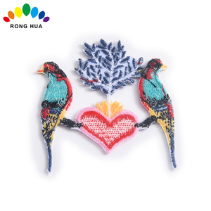 Applicazione Ricamata Personalizzata a Forma di Uccello, Patch Termoadesiva per Abbigliamento, Borse, Uniformi e Cappelli - Product Image 5
