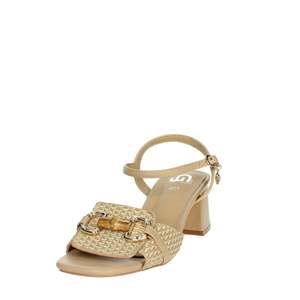 Sandalo con Tacco da Donna Gold & Gold, Beige, Tacco a Blocco, Cinturino alla Caviglia - Product Image 6
