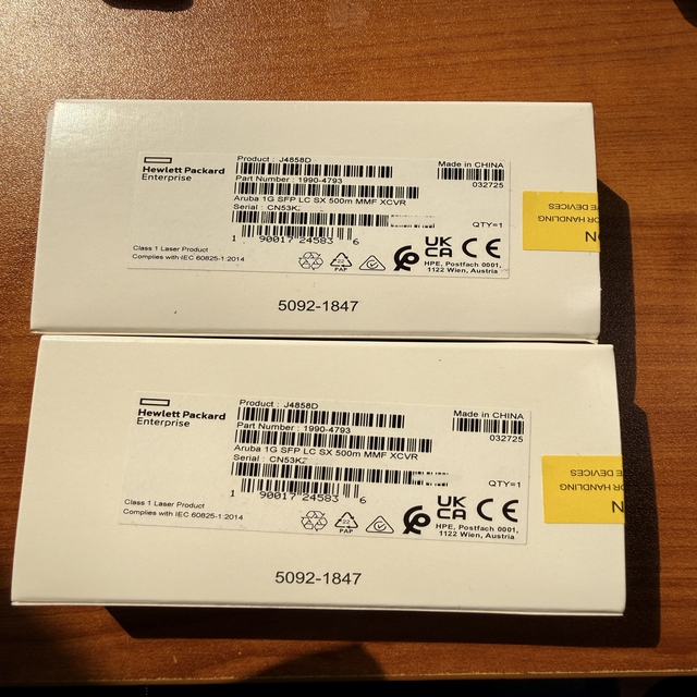 J4858D 1G SFP LC SX 1000Base-SX 850nm 550m MMF Transceiver Module with DOM Hot-Swappable Gigabit Fiber Optic Module