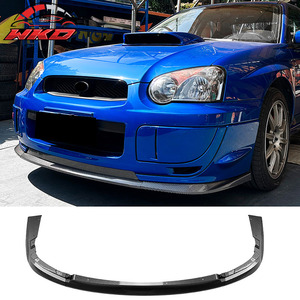 Fits For Impreza WRX STI 04-05 Front Bumper Lip Chin <b>Splitter</b> PP Carbon Fiber Print Auto Parts Automotive Accessories - Product Image 1