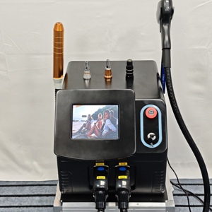 Système de refroidissement par glace portable 2-en-1 de haute qualité pour l'épilation permanente indolore 808nm, avec deux poignées à diode 755nm 808nm 1064nm - Product Image 6