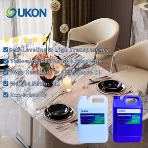 Colle époxy transparente à deux composants pour fleurs artificielles, travail du bois et construction - Marque <span class=keywords><strong>UKON</strong></span> - Product Image 1