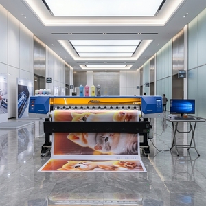 Équipement d'impression numérique pour bannières autocollantes pour entreprises, imprimante écosolvant 1,8 m, imprimante jet d'encre I3200, tête simple Xp600 - Product Image 1