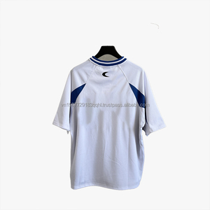 เสื้อฟุตบอลทรงหลวม ระบายอากาศได้ดี ผ้าฝ้าย 100% แขนสั้น เสื้อยืด unisex แฟชั่น เสื้อกีฬา สกรีนโลโก้ได้ - Product Image 1