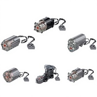Kit de construction d'accessoires pour boîtier de batterie et ensemble d'alimentation Tech Plastic Mechanical Set Modified Monster Motor Black Panther