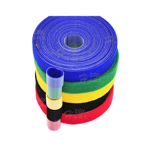 3 M Venta al por mayor de gancho y lazo ajustable colorido Corbatas para jardín Cinta para plantas Uso generalizado Bucle de gancho para el hogar y la Oficina - Product Image 3