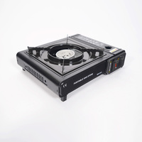 Classique 1 brûleur automatique extérieur Portable cuisinière à gaz métallique Split Structure Butane Camping poêle