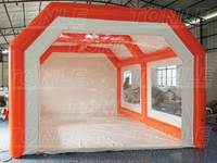 PVC étanche à l'air gonflable tente de garage/portable gonflable de couverture de voiture/peinture en aérosol à vendre