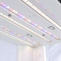 Peralatan Hidroponik Profesional Modern Putih Mudah Dipindahkan dan Dioperasikan, Penanam Bunga Cerdas Dalam Ruangan, Bahan Kustom