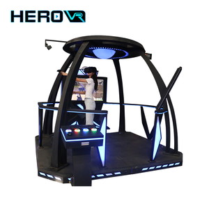 HEROVR Durable 9D <span class=keywords><strong>VR</strong></span> Simulator Machine Grand <span class=keywords><strong>Vart</strong></span> Debout pour Amusement Intérieur Extérieur pour les Occasions Scolaires Fabriqué en Métal Durable - Product Image 3