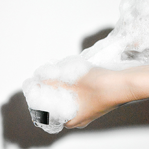 Red de espuma para lavar la cara para hombres – Herramienta japonesa para el cuidado de la piel que produce espuma rápida, limpieza profunda, malla antideslizante, fabricada en China - Product Image 4