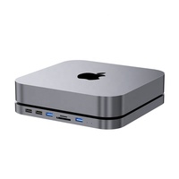 Colorii M1/M2 USB mozzo C di tipo C per Mac Mini con 2.5 "SATA SDD/HDD custodia disco rigido compatibile con mozzi di attracco M1 Mac Mini