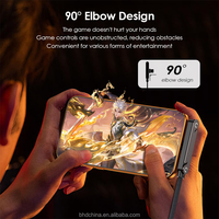 Support invisible portable 2-en-1 avec support intégré, câble de charge rapide 5A PD Type-C vers Type-C, chargeur multiple en cuivre pur, rotation à 360°