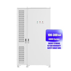 Système de stockage d'énergie haute tension, capacité 100 kWh, 215 kWh, armoire extérieure 261 kWh - Product Image 3