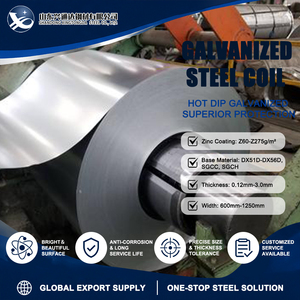 Hot Dip Galvanized DX54D Z275 G/sqm 1.0mm ASTM A653 ID 610mm Galvanized Steel Coil in Power Generation - Product Image 1