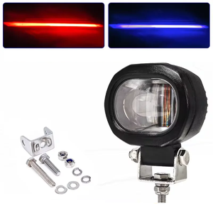Lampu Peringatan Forklift LED 12V-80V Merah Biru Garis Zona Keamanan Lampu Kerja Sorot Satu Garis Batas Lampu Kerja untuk Fork Truck - Product Image 3