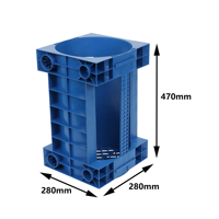 Support de rangement pour bouteilles d'eau en plastique à 3 niveaux, 3 gallons, vente chaude