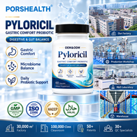 Marque Blanche 200mg Pylopass L. Reuteri DSM 17648 Probiotique en Capsules Végétariennes Soutien Gastrique H. Pylori OEM ODM