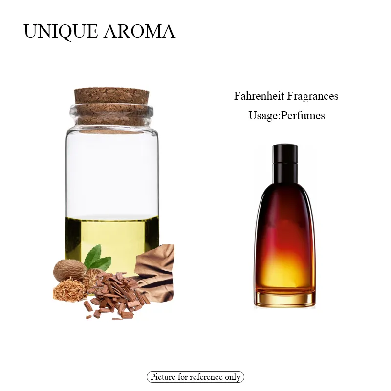 AROMA único Fahrenheit Perfume de los hombres Woody Floral fragancia de aceite en volumen para Perfume de la marca