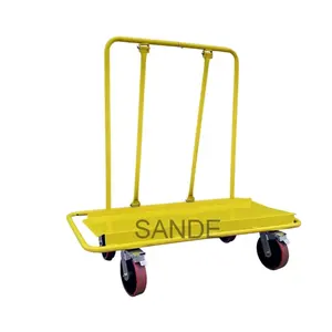 SANDE Sale High Quality Industry trolly Drywall dolly cart Steel construction tools hand cart