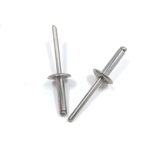 Remache de acero inoxidable 4.8x21x14 con cabeza de brida grande A2 304, remache ciego - Product Image 1
