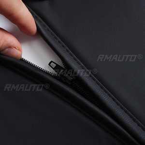 Juego Completo de 5 Fundas de Asiento para Automóvil, Fundas de Asiento de Cuero PU Impermeables para Ford F150 Crew Cab 2009-2021 - Product Image 3