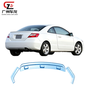 Pare-chocs de voiture pour <span class=keywords><strong>Honda</strong></span> <span class=keywords><strong>Civic</strong></span> <span class=keywords><strong>2006</strong></span> Coupé <span class=keywords><strong>2</strong></span> <span class=keywords><strong>portes</strong></span>, Lame avant, Lame arrière, Jupes latérales, Lame de diffuseur, Kits carrosserie en matériau ABS - Product Image 3