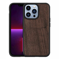 Vente en gros de coque de téléphone en bois naturel avec logo personnalisé pour iPhone 11 12 13 14 15 accessoires de téléphone housse de protection