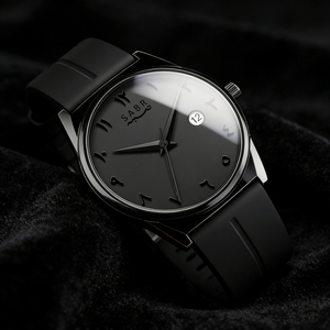 Nouvelle Montre Quartz Décontractée Écologique Arabe pour Affaires 2026, Boîtier en Alliage de Zinc, Fermoir Magnétique, Cadran 42mm, Bracelet en Caoutchouc, Aiguilles, Étanchéité 3m - Product Image 2