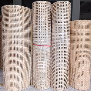 Artisanat en bambou tissé en maille carrée fait main en macramé de 36 pouces, design Art déco écologique, multifonctionnel pour le salon - Product Image 3