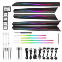 Pour Audi Q7 2006-2015, accessoires d'éclairage ambiant, 256 couleurs, symphonie dynamique, éclairage ambiant LED intérieur de voiture, kit de mise à niveau