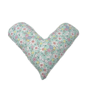 Coussin en forme de cœur pour les aisselles, motif floral, en polyester et coton, pour soins postopératoires - Product Image 5