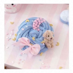 Imaginative Kawaii Factory DIY Fun Set Colorful Fluffy Playdough Toy Educational Children Squishy <b>Slime</b> Bulk Wholesale Kit - Product Image 6