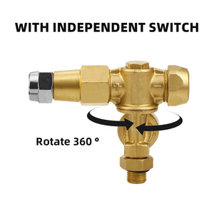 Ugello Atomizzatore Girevole Regolabile in Ottone, Punta Spruzzatore Antigoccia ad Alta Pressione per Pesticidi Agricoli - Product Image 6