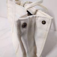 Sac fourre-tout en toile de coton personnalisé, grand format, stéréoscopique, écologique, pour la plage et l'extérieur