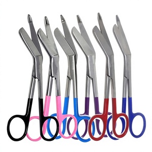 Orthopedic Surgical Bandage Scissors Unique Shaped Manual Power Source Competitive Price High Quality - Product Image 1
